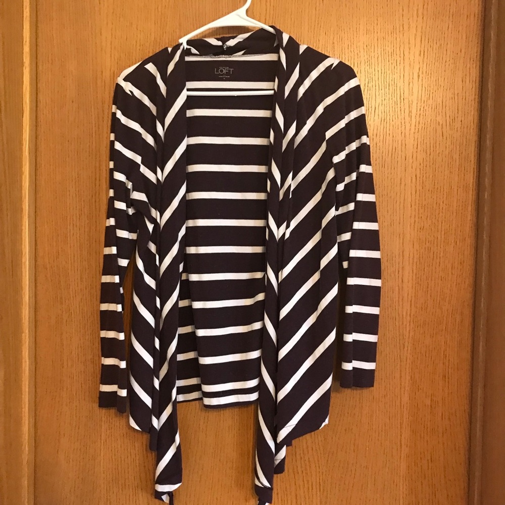 3/$8 Two Striped Cardigans Medium